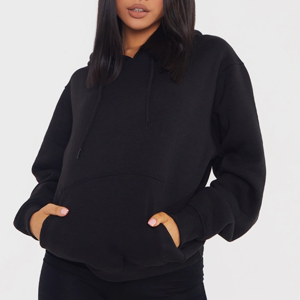 Pretty Little Thing Black Hoodie